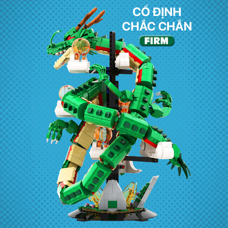 Mô hình lắp ghép - Dragon Ball Shenron - 5007 4 mo hinh lap ghep dragon ball shenron 04